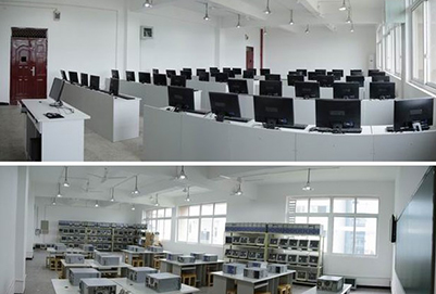 四川省宜宾市职业技术学校(原宜宾商职校)计算机应用专业部-实训机房