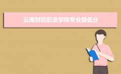 2023年云南财经职业学院录取排名